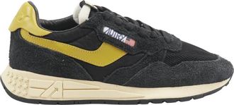Autry Reelwind Low Sneakers - Heren - Sneakers - Zwart - 43 EU - Leer - Schoenen