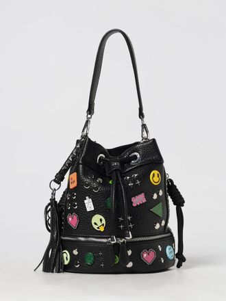 La Carrie Borsa a secchiello La Carrie in pelle sintetica martellata con applicazioni smaltate