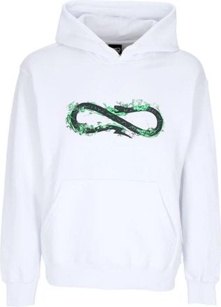 PROPAGANDA Fire Logo Hoodie Wit - Heren - Hoodies - Wit - XL - Katoen - Hoodies & sweatvesten