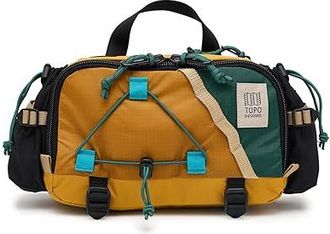 Topo Designs Mountain Hydro Hip Pack Bags Mustard/Forest, Nylon