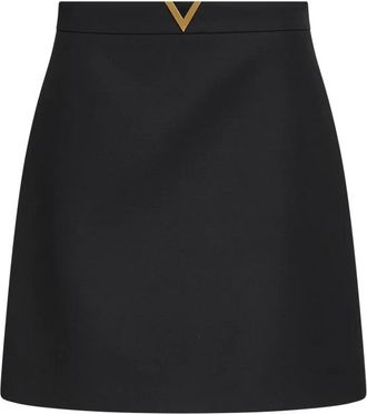 Valentino Dames, Rokken, Zwart, Maat: S