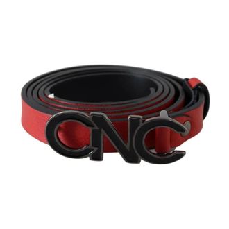 Costume National Dames, Accessoires, Rood, Maat: 85 CM Leer