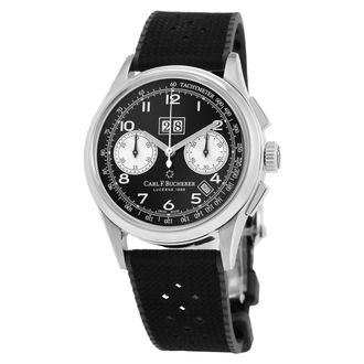 Bucherer Heritage BiCompax Annual Chronograph Automatic Mens Watch 00.10803.08.32.02