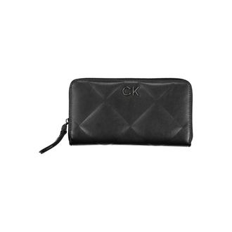 Calvin Klein Wallets & Cardholders, female, Black, Size: ONE SIZE Polyester Wallet