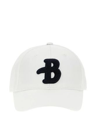 Ballantyne Honkbalpet met geborduurd logo - Wit