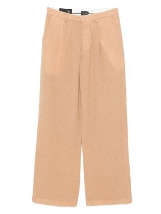 R13 knitted trousers - women - Cupro/Wool/Cashmere - 25 - Neutrals
