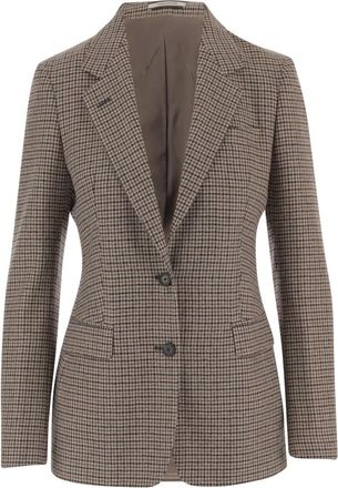 Tagliatore Enkelrijig wollen jas - Dames - Blazers - Veelkleurig - M - Wol - Jassen