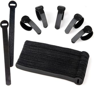 OEM Paquete De 60 Bridas Negras Reutilizables, Ajustables Y Reutilizables Para La Gesti&oacute;n De Cables De Pc, Organizaci&oacute;n De Cables, Televisi&oacute;n, Oficina