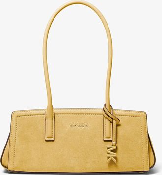 Michael Kors Laila Small Suede Shoulder Bag