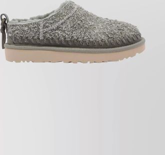 UGG suede leather wool mules