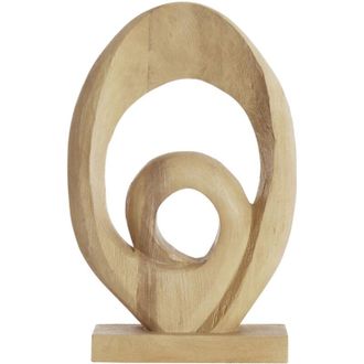 Light & Living Light&living - Adorno Pez Espada Cer&aacute;mica Mate Crema