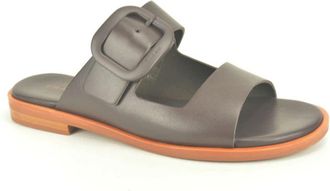 Frau D.Bruin Effen Muil 2B - Dames - Sandalen - Bruin - 36 EU - Schoenen