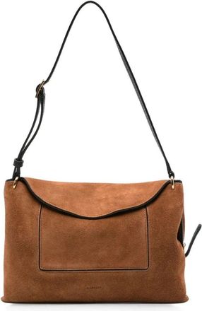 Wandler Shoulder Bag Saddle Suede Penelope