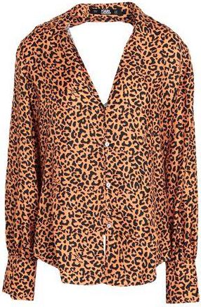 Karl Lagerfeld SILK PRINTED BLOUSE