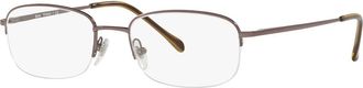 Sferoflex 52mm Oval optical glasses in Grey at Nordstrom