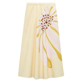 Dorothee Schumacher Dorothee Schumacher, Midi Skirts, female, Multicolor, Size: S Floral Power Skirt