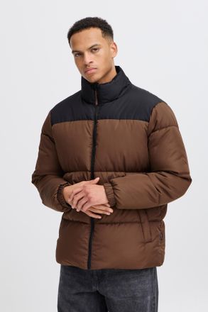 Blend Outdoorjacke BLEND BHELWIN colorblock jacket, Herren, Gr. XXL, braun (chicory coffee), Web, Obermaterial: 100% Polyester, colorblocking, regular fit n