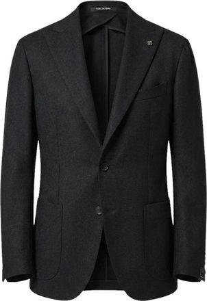 Tagliatore Giacca Rever a Lancia - Heren - Blazers - Zwart - M - Wol - Jassen
