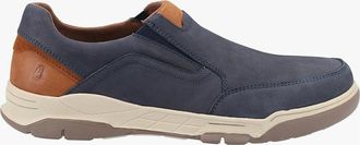 Hush Puppies Mens Hush Puppies FLETCHER Mens Slip On Shoes Navy - Blue - Size: 10