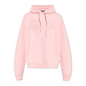 Dsquared2 Hoodies & sweatvesten, Heren, Roze, S, Katoen, Rebels Relax Fit Hoodie
