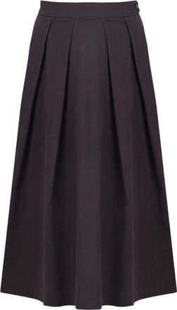 ottod'Ame Gonne Midi - - Skirts - Donna - Marrone - 2XS