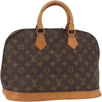 Louis Vuitton Pre-owned Handbags, female, Brown, Size: ONE SIZE Pre-owned Canvas Handbag