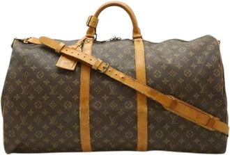 Louis Vuitton Pre-owned Weekend Bags, female, Brown, Size: ONE SIZE Pre-owned Boston Bag