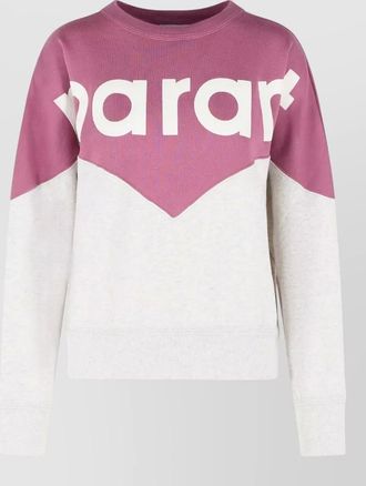 Isabel Marant houston cotton sweatshirt millyny logo