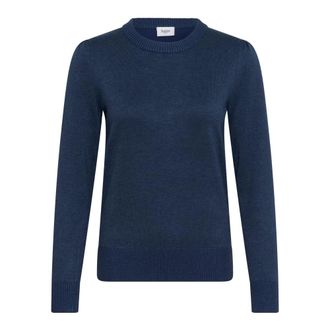 Saint Tropez Big Dipper Melange - Dames - Truien - Blauw - Maat: 2XL