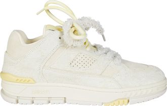 Axel Arigato Area Lo Label Perforated Suede Sneakers
