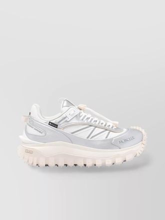 Moncler low top chunky sole sneakers with pull tab