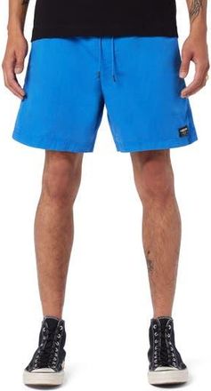 Hudson Racer Stretch Ripstop Drawstring Shorts in Ripstop Blue at Nordstrom Rack, Size Xx-Large