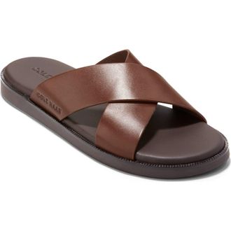 Cole Haan Nantucket Cross Strap Sandal in Ch Woodbur at Nordstrom Rack, Size 10