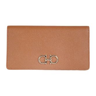 Ferragamo Wallets & Cardholders, female, Brown, Size: ONE SIZE Large Wallet