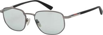 Gucci Zonnebrillen - Heren - Zonnebrillen - Grijs - 54 MM - Accessoires