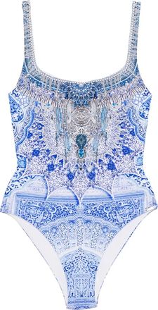 Camilla Costume da bagno con grafica - Blu