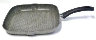 Ballarini Cortina Granitium Sart&eacute;n Para Grill 28 Cm Gris Plata
