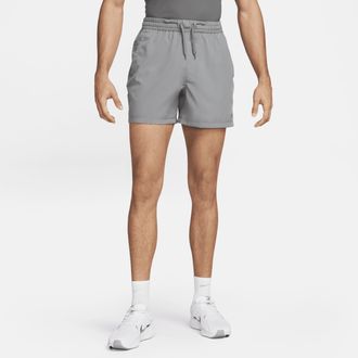 Nike Mens Form Dri-FIT 5 Unlined Versatile Shorts in Grey | FN4347-084
