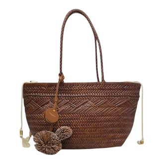 Gianni Chiarini Paloma Shoulder Bag - female - Gianni Chiarini - Shopping Bags - Brown - ONE SIZE - Bags