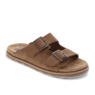 Dockers Mens Benham Synthetic Suede Casual Slip On Sandal