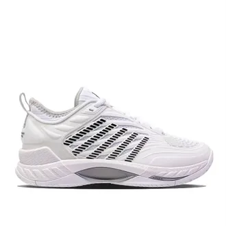 K-Swiss Womens Hypercourt Supreme 2 Shoes In White / Black