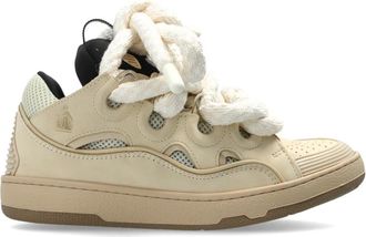 Lanvin Curb Sneakers - Dames - Sneakers - Beige - 37 EU - Leer - Schoenen