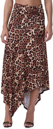 AFRM Afrm Mattie Side Ruched Slit Skirt