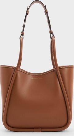 Charles & Keith Mini Lyla Tubular Tote Bag