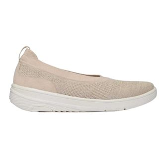FitFlop Fit Flop Gebreide ballerinas voor dames (Beige)