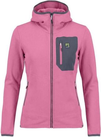 Karpos Antermoia Hoodie Fleece Fleecejacke f&uuml;r Damen | rosa