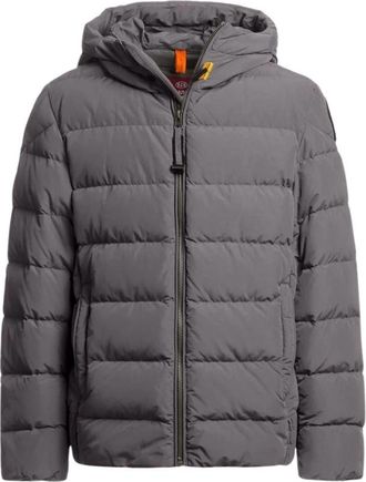 Parajumpers Cassian Hooded Down Jacket - Heren - Winterjassen - Grijs - XL - Nylon - Jassen