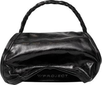 Y / Project Wire Crossbody Tas - Dames - Handtassen - Zwart - ONE Size - Leer - Tassen