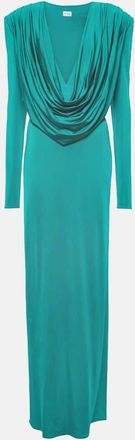 Magda Butrym Draped jersey maxi dress