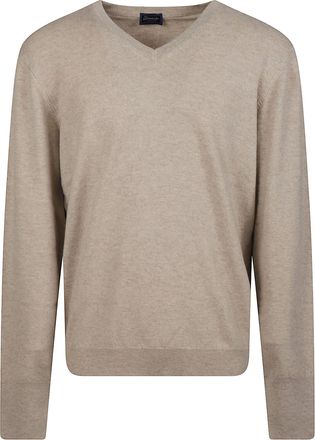 Drumohr Cashmere V-Neck Sweater